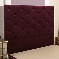 Giltedge Beds Monte Carlo 3FT Single Headboard - Chenille Fabric