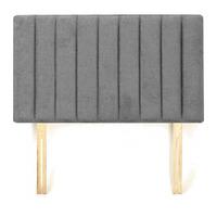 Giltedge Beds Empire 3FT Single Velvet Fabric Headboard On Struts