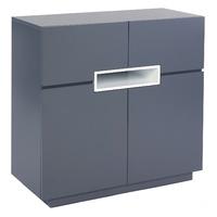 Gillmore Space Savoye Grey 4 Door Sideboard