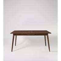 ginsberg extendable dining table in dark mango wood