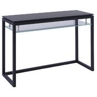 gillmore space cordoba dressing table with glass shelf