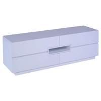 Gillmore Space Savoye White 2 Drawer 2 Door TV Unit