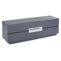 Gillmore Space Savoye Grey 2 Drawer 2 Door TV Unit