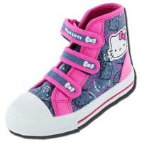 Girls Kids Hello Kitty Cartoon Character Partridge Summer Canvas Boot 61682