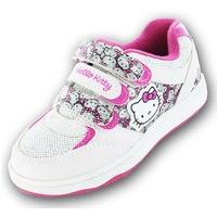 girls kids hello kitty cartoon character gardenia casual trainer shoe  ...