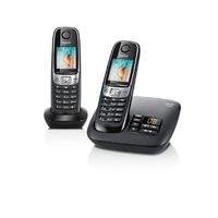 Gigaset C620A Cordless Phone with Answer Machine and Nuisance Call Blocking (Pack of 2)