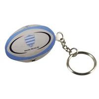 gilbert official racing metro french rugby club keyring ball keychain  ...