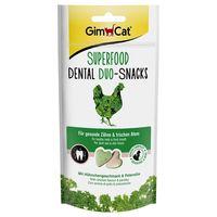 GimCat Superfood Dental Duo Cat Snacks - Saver Pack: 3 x 40g