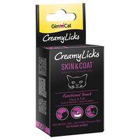GimCat Creamy Licks Skin & Coat - 7 x 5g (35g)