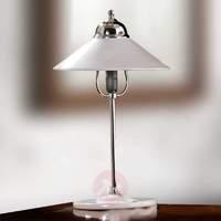 GIACOMO table lamp with a ceramic lampshade