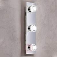 gilian led wall light three bulbs