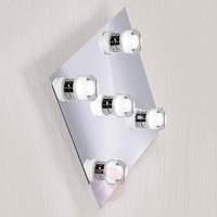 Gilian LED Wall Light Square Five Bulbs