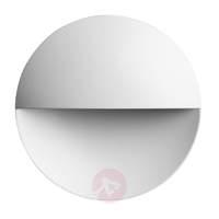 Giano Recessed Wall Light with LED, Matt White