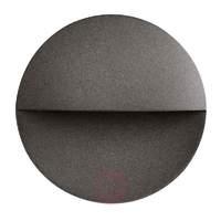 Giano Recessed Wall Light with LED, Brown