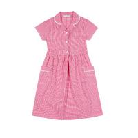 Girls\' Classic Summer Gingham Dress