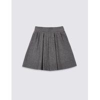 Girls\' Cotton Rich Knitted Skirt