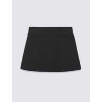 girls cotton sports skorts with stretch