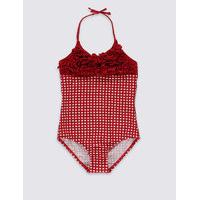 Gingham Swimsuit with Lycra Xtra Life (3-14 Years)