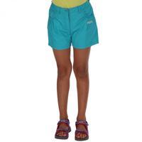 girls doddle shorts aqua