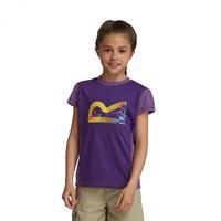 Girls Thora T-Shirt Alpine Purple