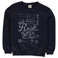 Giorgio Rock Star Crew Sweatshirt Junior Boys