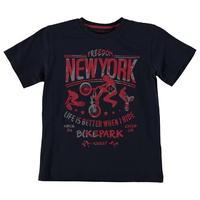 giorgio new york print tshirt junior boys