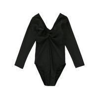 girls gymnastics long sleeve leotard