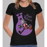 girl t-shirt happy halloween