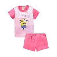 girls minions pyjamas