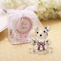 Gifts Bridesmaid Gift Lovely Crystal Bear Favor