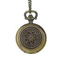 Gift Groomsman Groom Classical Motifs Pocket Watch Bronze Pendant With Gift Box