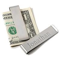 gift groomsman personalized mens basics money clip