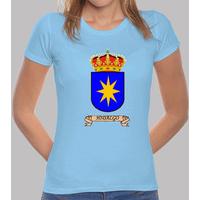 girl t-shirt shield surname hidalgo