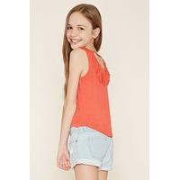 girls fringe back top kids