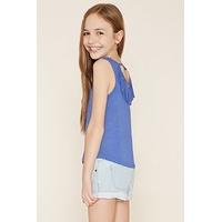 girls fringe back top kids