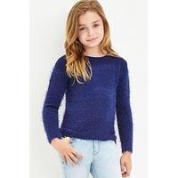 Girls Fuzzy Knit Sweater (Kids)