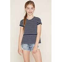 girls striped peplum top kids