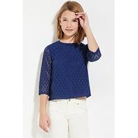 Girls Floral Crochet Top (Kids)