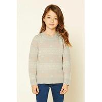 girls fair isle jumper kids