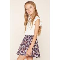 Girls Floral Print Skirt (Kids)