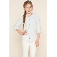 girls chambray shirt kids