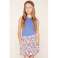Girls Floral Print Skirt (Kids)