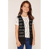 girls crochet vest kids