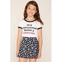 girls princess ringer tee kids