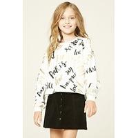 Girls Graphic Jumper (Kids)