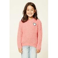 girls heart jumper kids