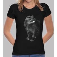 girl t shirt white otter