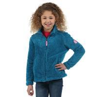 girls foxton fleece petrol blue