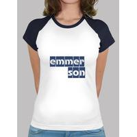 girl, baseball, white and navy blue style