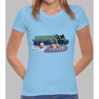 girl t shirt love snorkeling